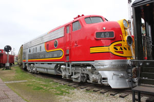 ATSF F7 #49, Museum of the American Railroad