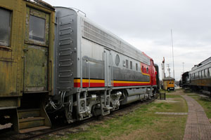 ATSF F7 #49, Museum of the American Railroad