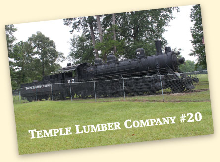 Temple Lumber Company #20, Katherine Sage Temple Park, Pineland, TX Temple Lumber Company #20, Katherine Sage Temple Park, Pineland, TX