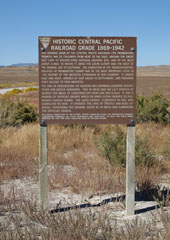 Historic Central Pacific Grade, Lucin