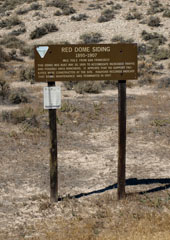 Historic Central Pacific Grade, Red Dome