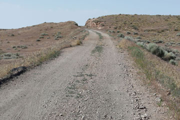 Historic Central Pacific Grade, Red Dome