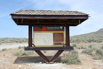 Historic Central Pacific Grade, Rozel