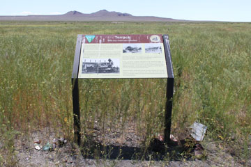 Historic Central Pacific Grade, Terrace