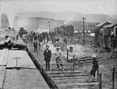 Central Pacific Railroad Construction Camp