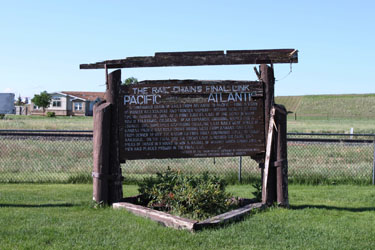 The Rail Chain's Final Link, Strasburg, CO