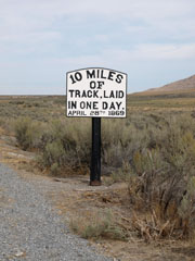 Golden Spike NHS, Ten Miles