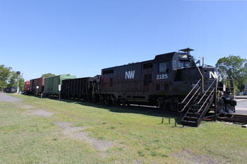 NW GP7U #2185, Crewe Railroad Museum