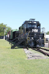 NW GP7U #2185, Crewe Railroad Museum