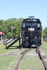 NW GP7U #2185, Crewe Railroad Museum