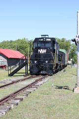 NW GP7U #2185, Crewe Railroad Museum