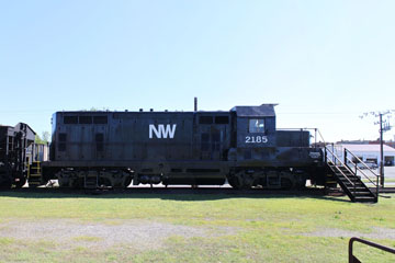 NW GP7U #2185, Crewe Railroad Museum