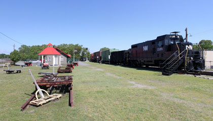 NW GP7U #2185, Crewe Railroad Museum