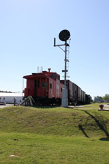 NW GP7U #2185, Crewe Railroad Museum