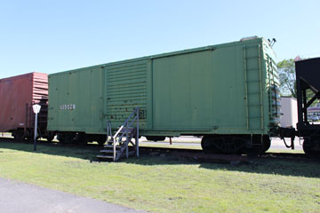 NW Box Car #515028, Crewe Railroad Museum