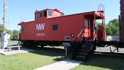 NW Caboose C-31 #518501, Crewe Railroad Museum