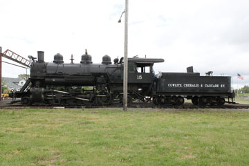 Cowlitz, Chehalis & Cascade #15, Chehalis-Centralia Railroad & Museum