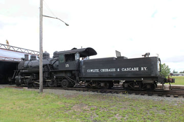 Cowlitz, Chehalis & Cascade #15, Chehalis-Centralia Railroad & Museum