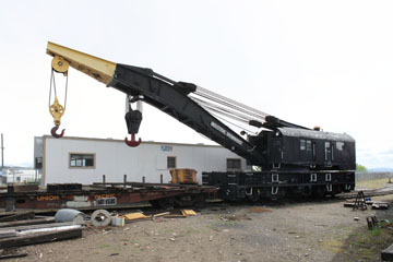 NP Wrecking Crane #45, Inland NW Rail Museum