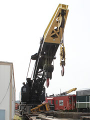NP Wrecking Crane #45, Inland NW Rail Museum