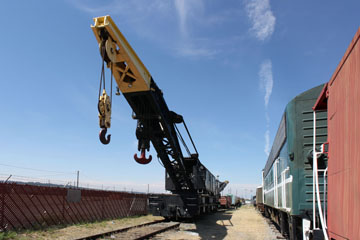 NP Wrecking Crane #45, Inland NW Rail Museum