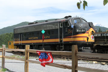 NP EMD F9 #7012, Mineral