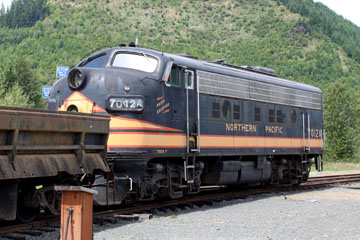 NP EMD F9 #7012, Mineral