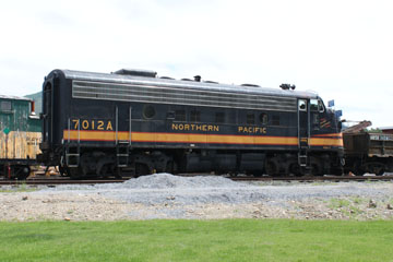 NP EMD F9 #7012, Mineral