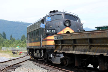 NP EMD F9 #7012, Mineral