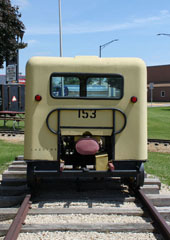 CNW Speeder #153, Fennimore