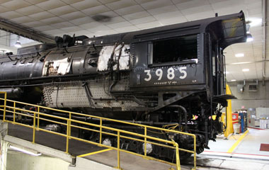 UP Challenger #3985, UP Cheyenne Roundhouse