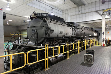 UP Challenger #3985, UP Cheyenne Roundhouse