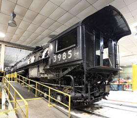 UP Challenger #3985, UP Cheyenne Roundhouse