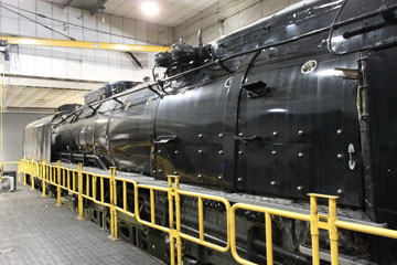 UP FEF-3 #844, UP Cheyenne Roundhouse