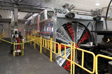 UP Rotary Snowplow #900082, UP Cheyenne Roundhouse